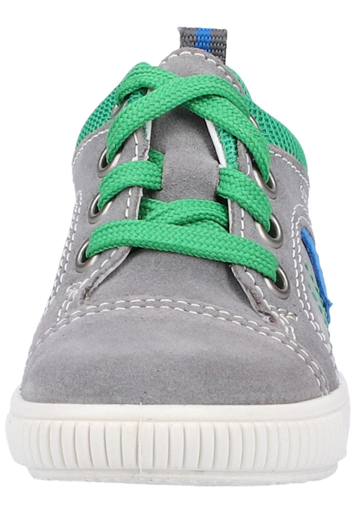 Superfit Halbschuhe Veloursleder/Textil Hellgrau - surf4shoes