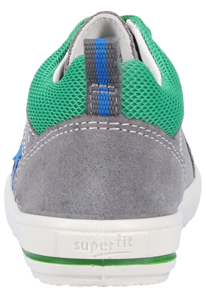 Superfit Halbschuhe Veloursleder/Textil Hellgrau - surf4shoes