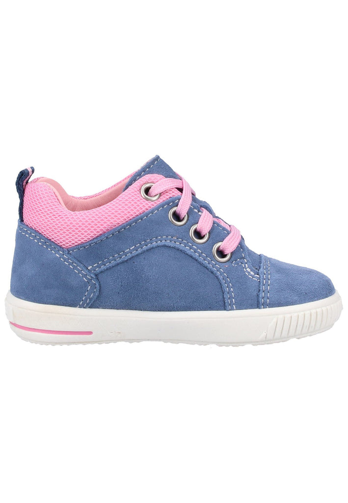 Superfit Halbschuhe Veloursleder/Textil Blau - surf4shoes