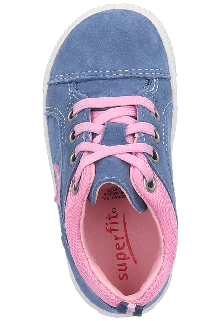 Superfit Halbschuhe Veloursleder/Textil Blau - surf4shoes