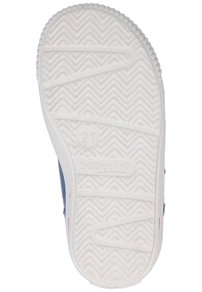 Superfit Halbschuhe Veloursleder/Textil Blau - surf4shoes