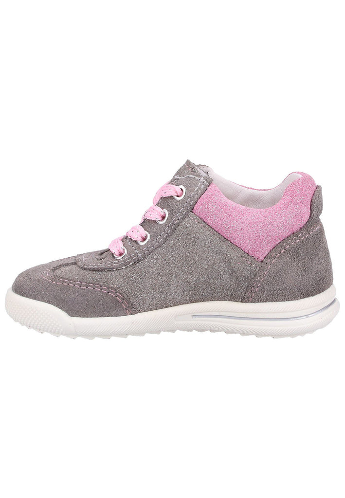 Superfit Halbschuhe Veloursleder Hellgrau - surf4shoes