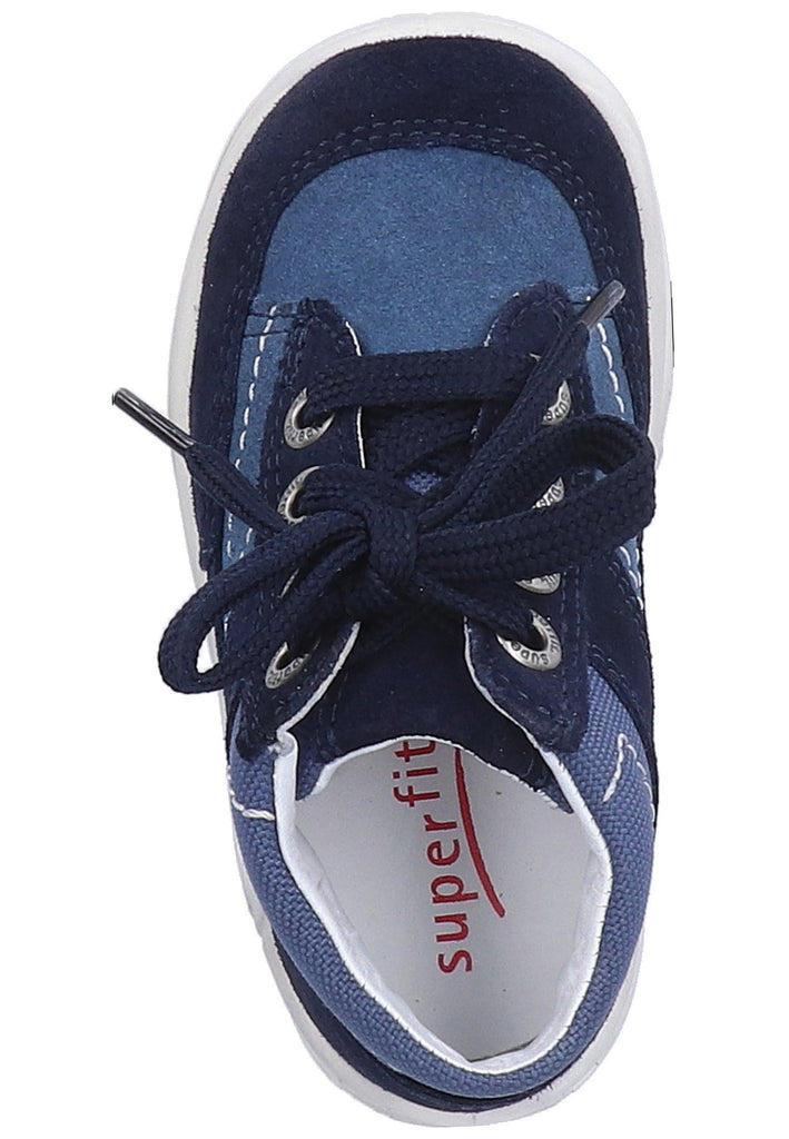 Superfit Halbschuhe Veloursleder/Textil Blau - surf4shoes
