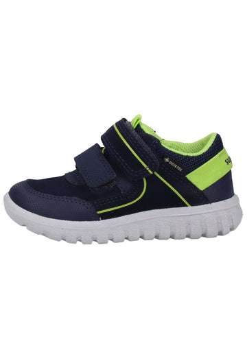 Superfit Halbschuhe Veloursleder Blau/Grün - surf4shoes