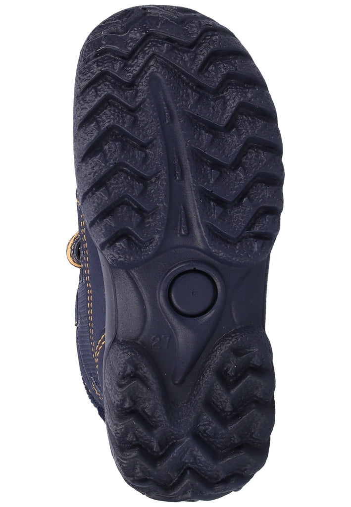 Superfit Stiefel Textil Blau/Gelb Warmfutter - surf4shoes