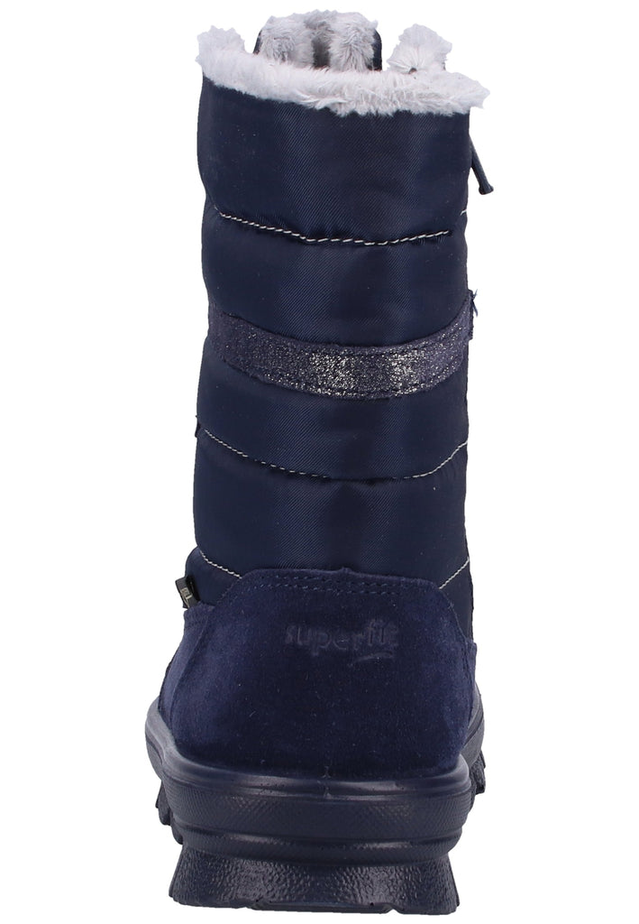 Superfit Stiefel Veloursleder/Textil Blau - surf4shoes