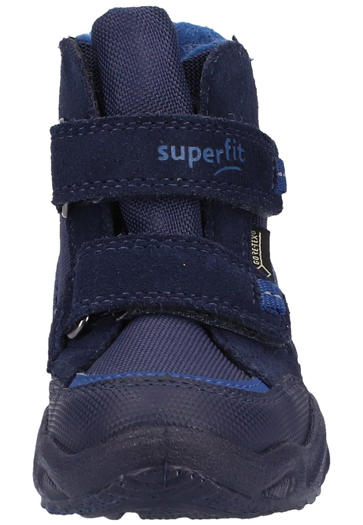 Superfit Stiefel Veloursleder/Textil Blau Warmfutter - surf4shoes