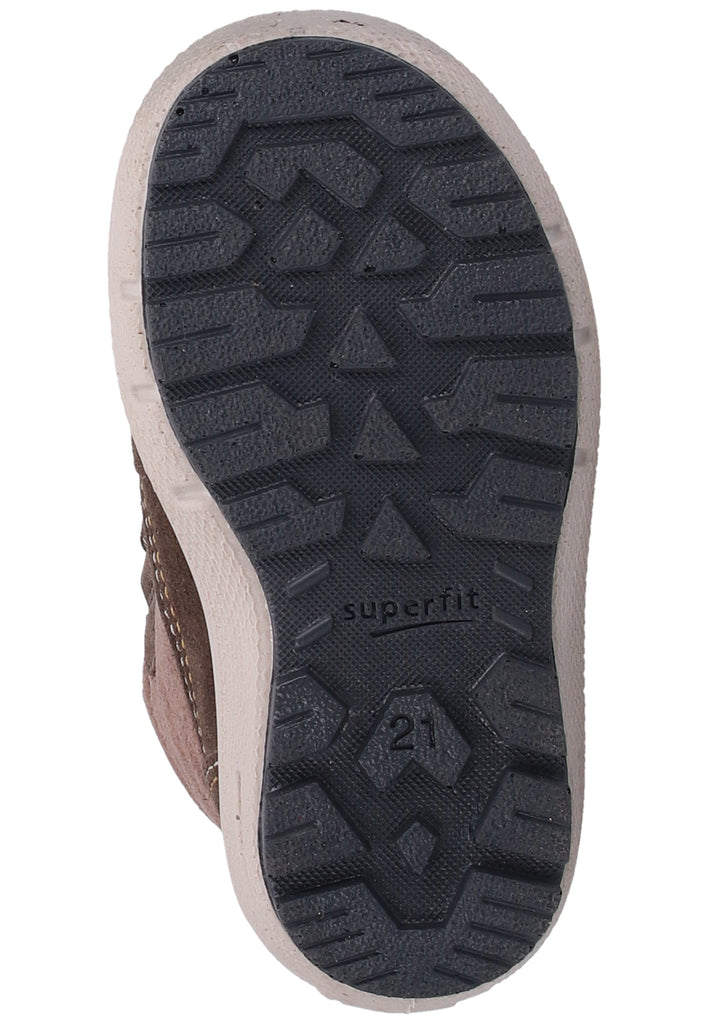 Superfit Stiefel Veloursleder/Textil Braun Warmfutter - surf4shoes