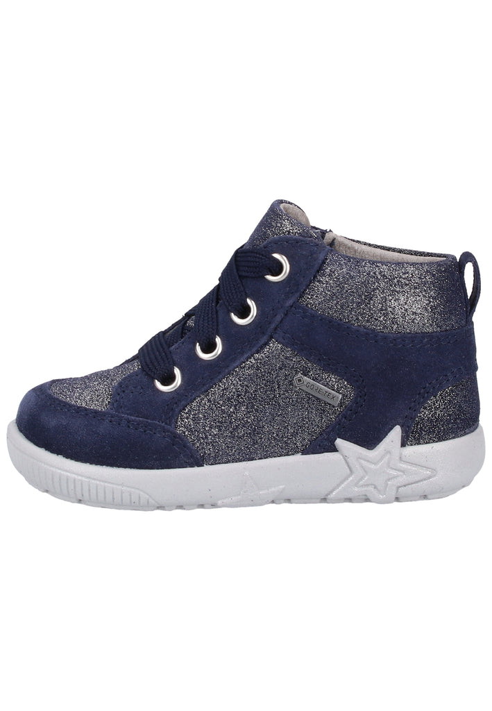 Superfit Halbschuhe Veloursleder Blau - surf4shoes