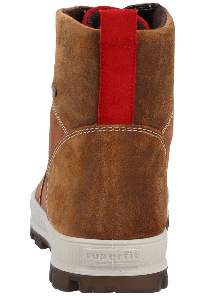 Superfit Stiefel Veloursleder/Textil Braun Warmfutter - surf4shoes