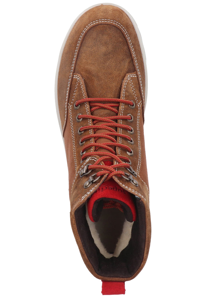 Superfit Stiefel Veloursleder/Textil Braun Warmfutter - surf4shoes