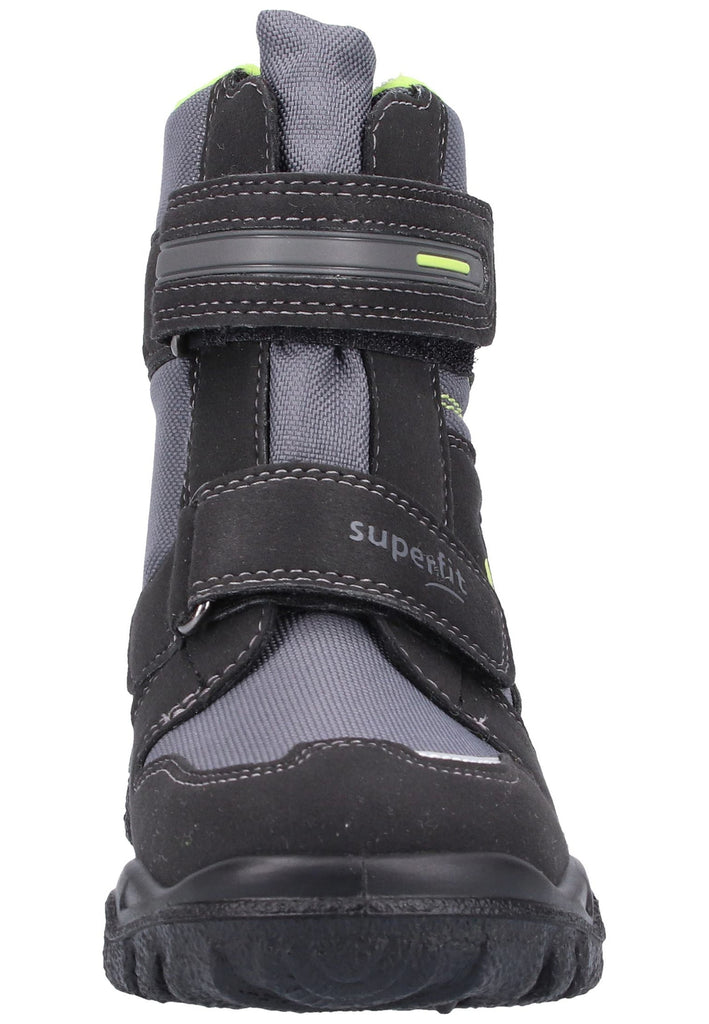 Superfit Stiefel Textil Schwarz/Grün - surf4shoes