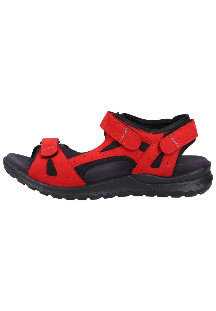 Legero Sandalen Nubukleder Rot - surf4shoes
