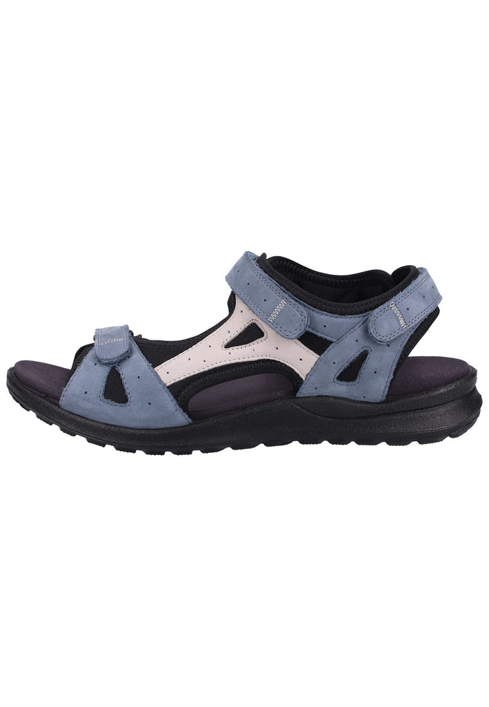 Legero Sandalen Nubukleder Blau - surf4shoes
