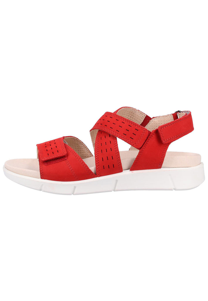 Legero Sandalen Nubukleder Rot - surf4shoes