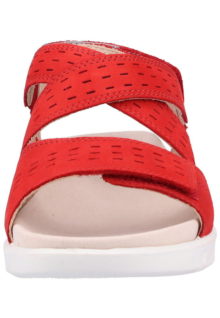Legero Sandalen Nubukleder Rot - surf4shoes
