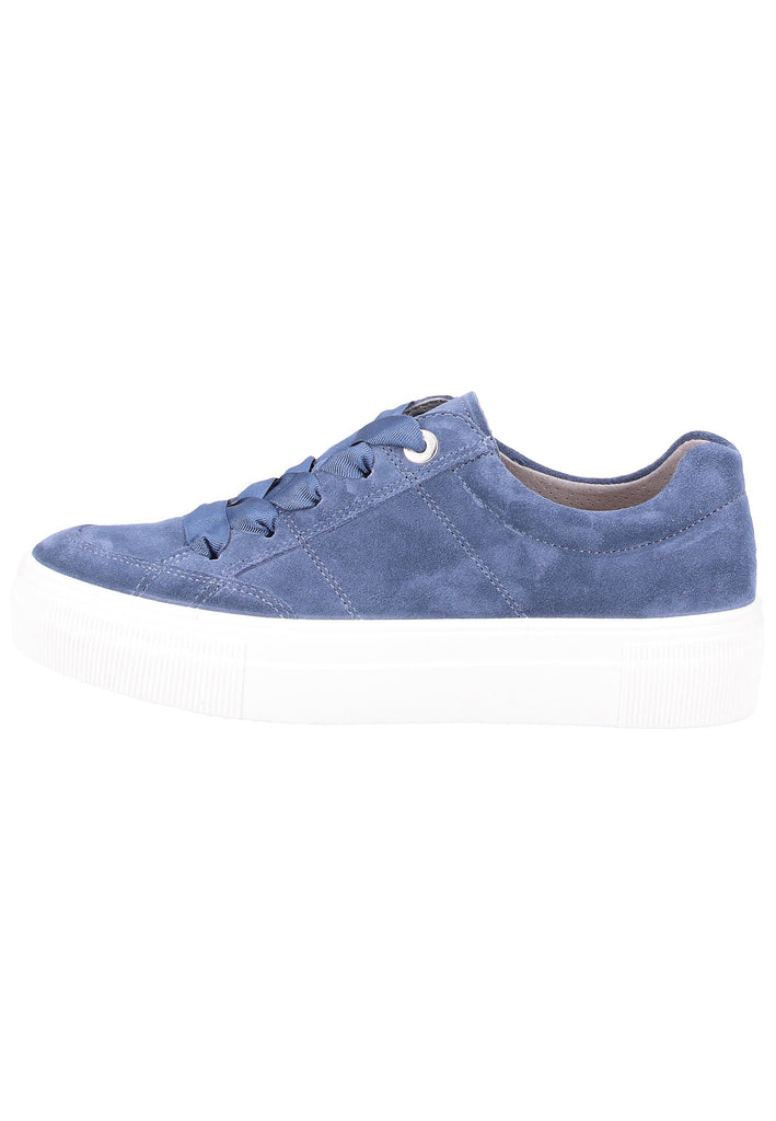 Legero Sneaker Veloursleder Blau - surf4shoes