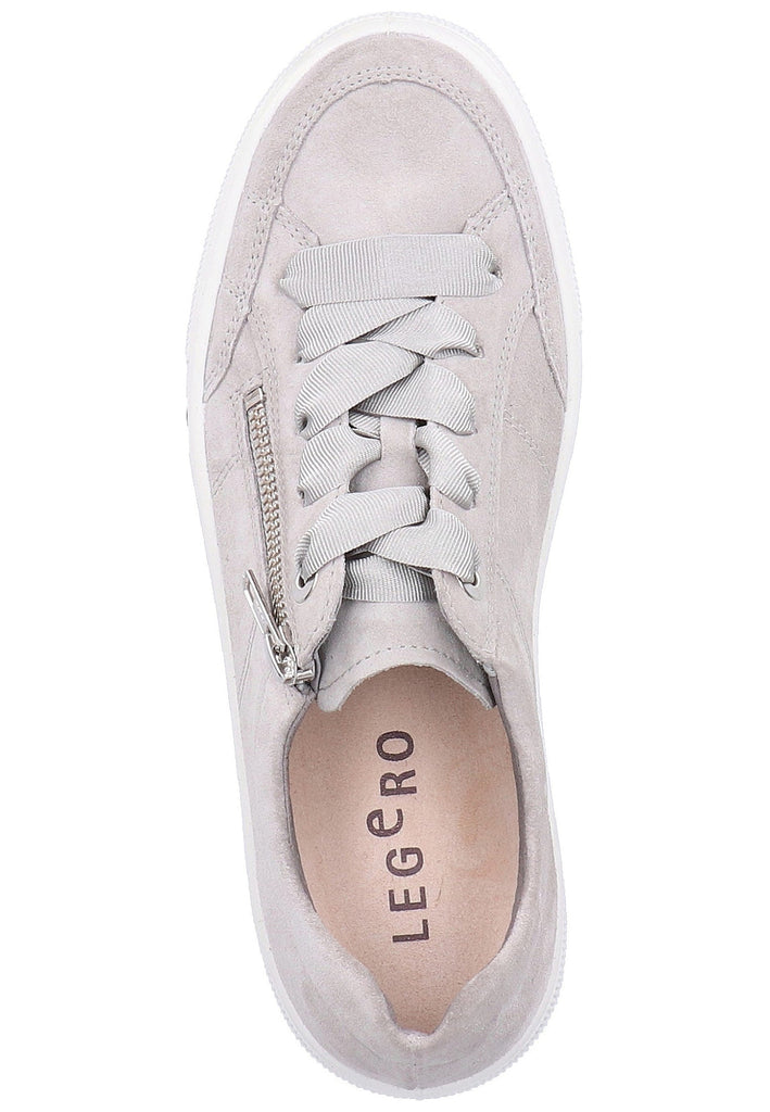 Legero Sneaker Veloursleder Hellgrau - surf4shoes