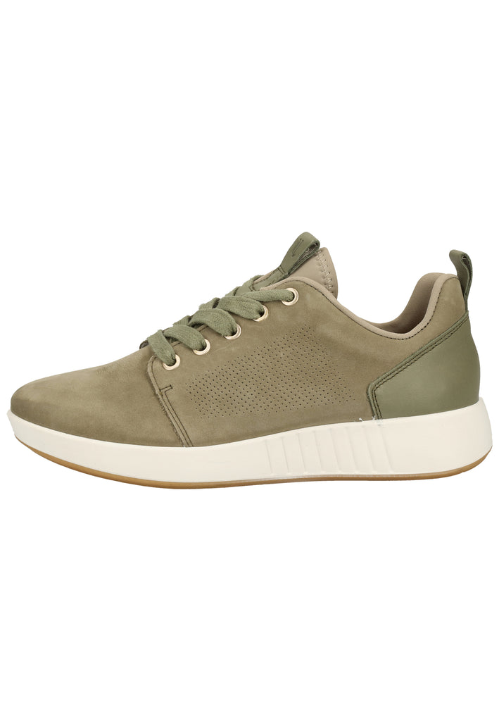 Legero Sneaker Nubukleder Oliv - surf4shoes