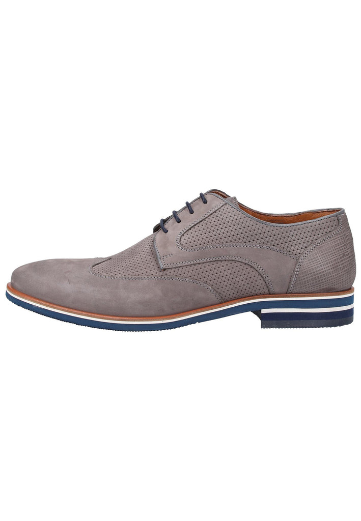 Salamander Businessschuhe Nubukleder Lila - surf4shoes