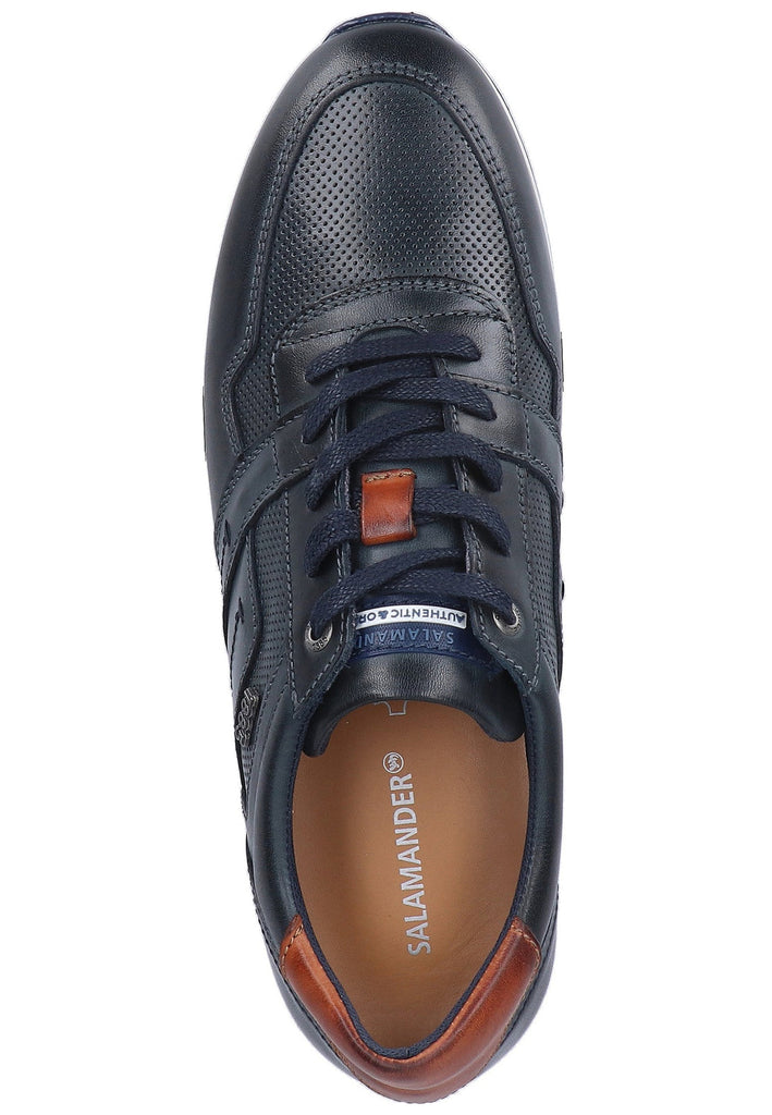 Salamander Sneaker Glattleder Navy - surf4shoes