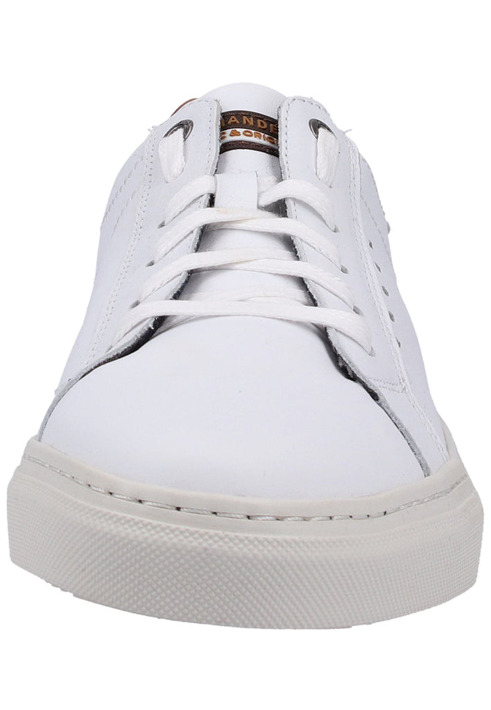 Salamander Sneaker Glattleder Weiß/Braun - surf4shoes