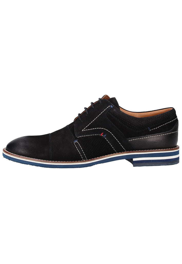 Salamander Businessschuhe Nubukleder Schwarz - surf4shoes