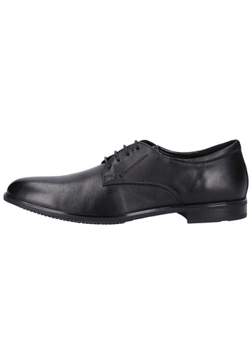 Salamander Businessschuhe Glattleder Schwarz - surf4shoes