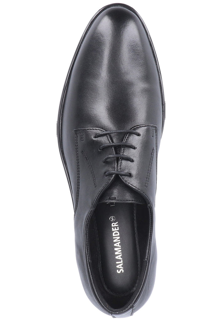 Salamander Businessschuhe Glattleder Schwarz - surf4shoes
