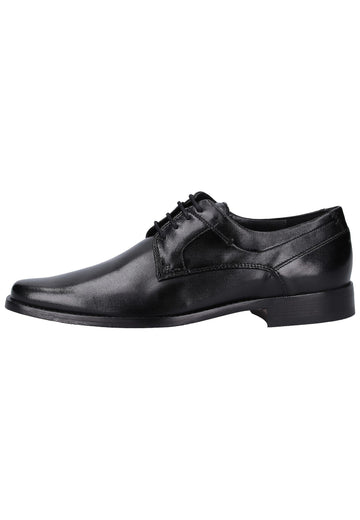 Salamander Businessschuhe Glattleder Schwarz - surf4shoes