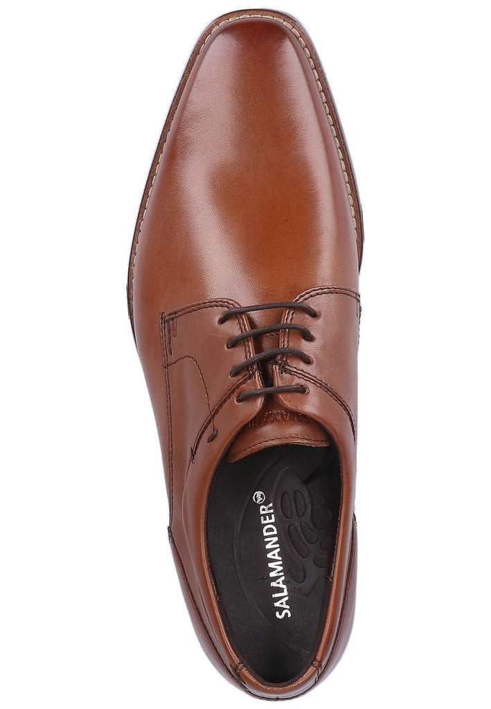 Salamander Businessschuhe Glattleder Braun - surf4shoes
