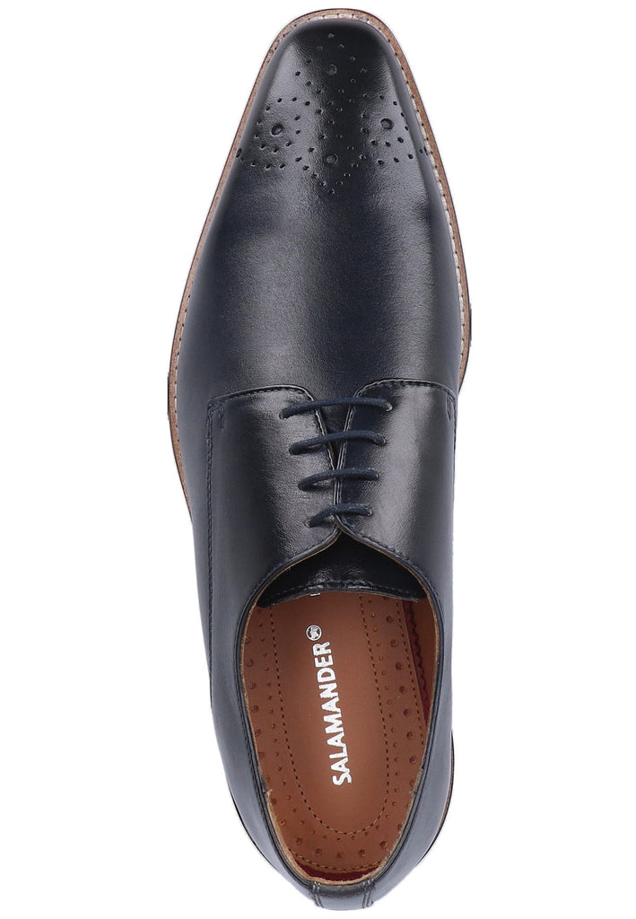 Salamander Businessschuhe Glattleder Navy - surf4shoes