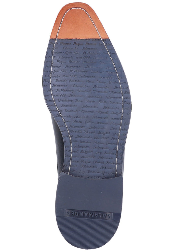 Salamander Businessschuhe Glattleder Navy - surf4shoes