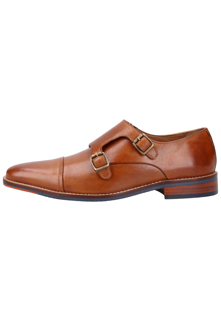 Salamander Businessschuhe Glattleder Cognac - surf4shoes