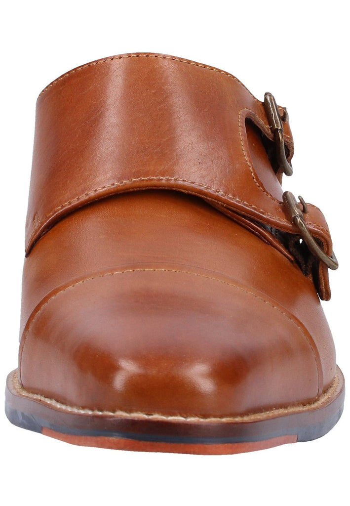 Salamander Businessschuhe Glattleder Cognac - surf4shoes