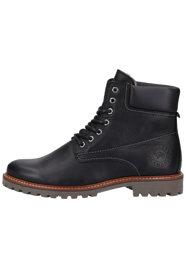 Salamander Stiefelette Leder Schwarz Warmfutter - surf4shoes