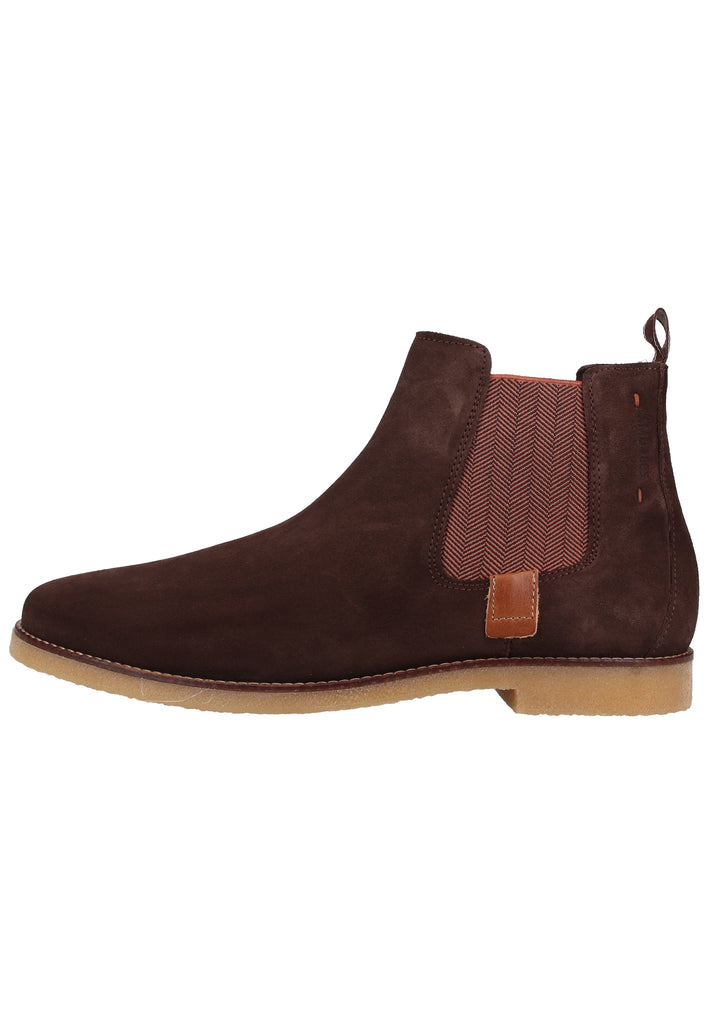 Salamander Stiefelette Veloursleder Braun - surf4shoes