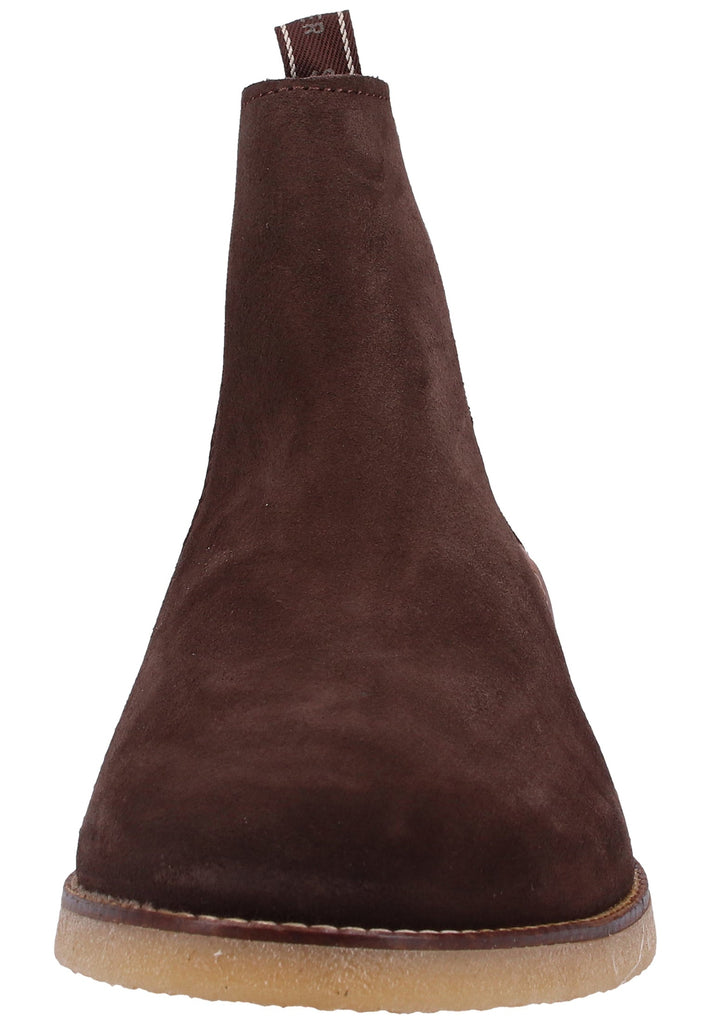 Salamander Stiefelette Veloursleder Braun - surf4shoes