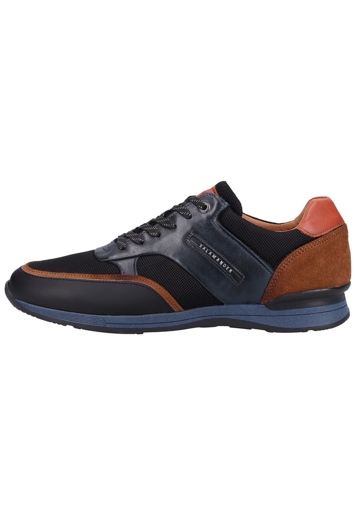 Salamander Stiefelette Veloursleder Blau - surf4shoes