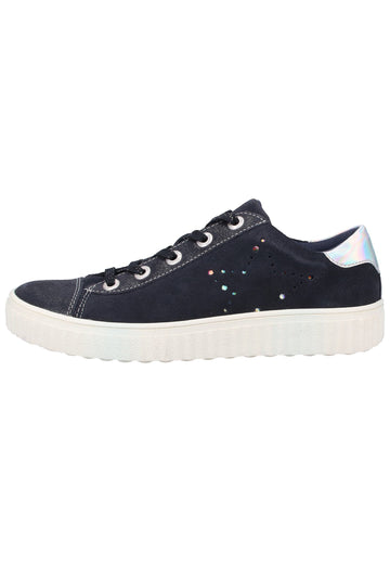 Lurchi Sneaker Veloursleder Blau - surf4shoes