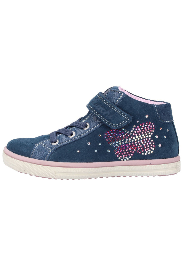 Lurchi Sneaker Veloursleder Jeans - surf4shoes