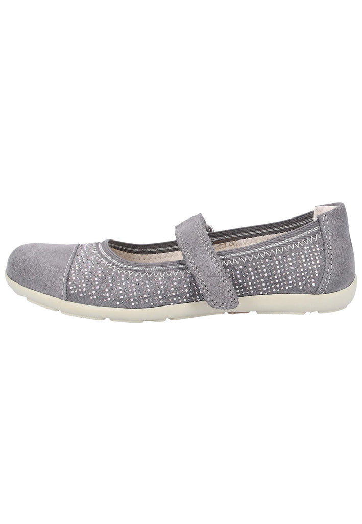 Lurchi Ballerinas Veloursleder Grau - surf4shoes