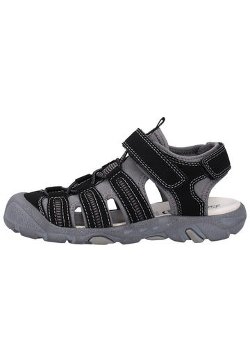 Lurchi Wanderschuhe Lederimitat Schwarz - surf4shoes