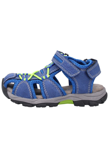 Lurchi Wanderschuhe Lederimitat Blau - surf4shoes