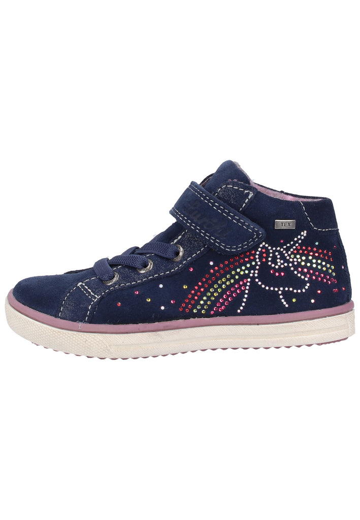 Lurchi Sneaker Veloursleder Blau - surf4shoes
