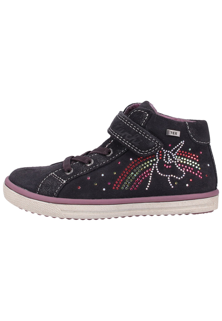 Lurchi Sneaker Veloursleder Grau Warmfutter - surf4shoes