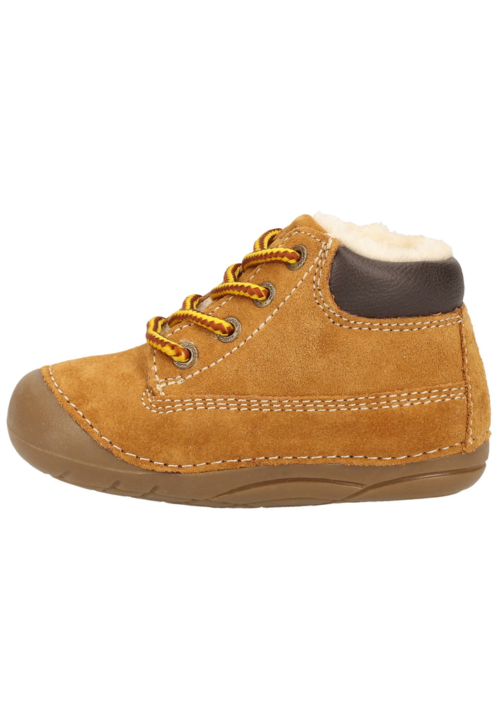 Lurchi Halbschuhe Veloursleder Beige Warmfutter - surf4shoes