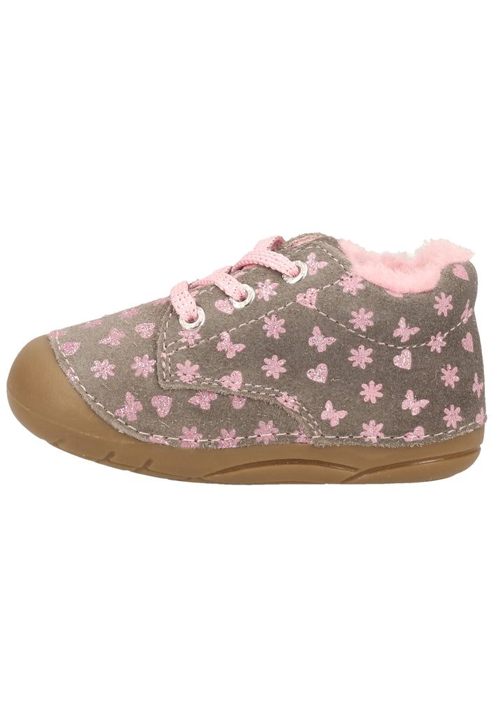 Lurchi Halbschuhe Veloursleder Grau Warmfutter - surf4shoes