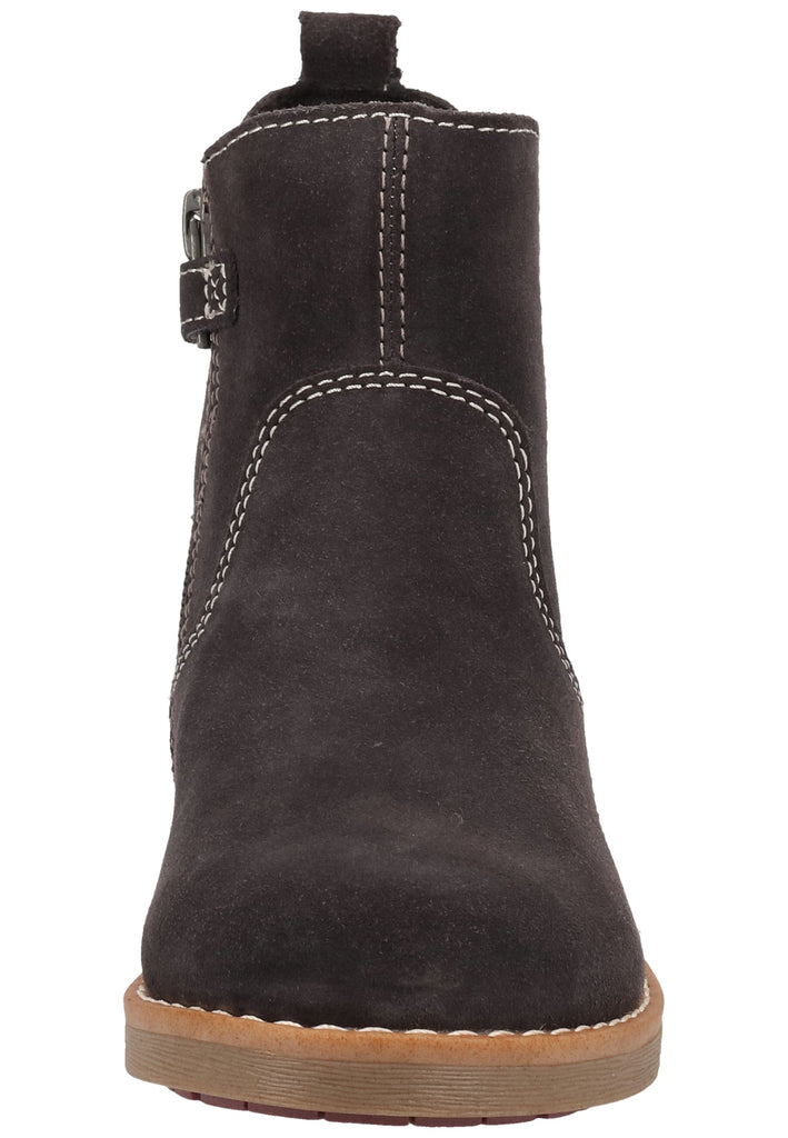 Lurchi Stiefelette Veloursleder Grau - surf4shoes