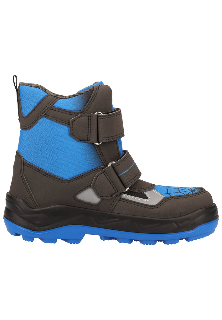 Lurchi Stiefel Lederimitat/Textil Schwarz Warmfutter - surf4shoes